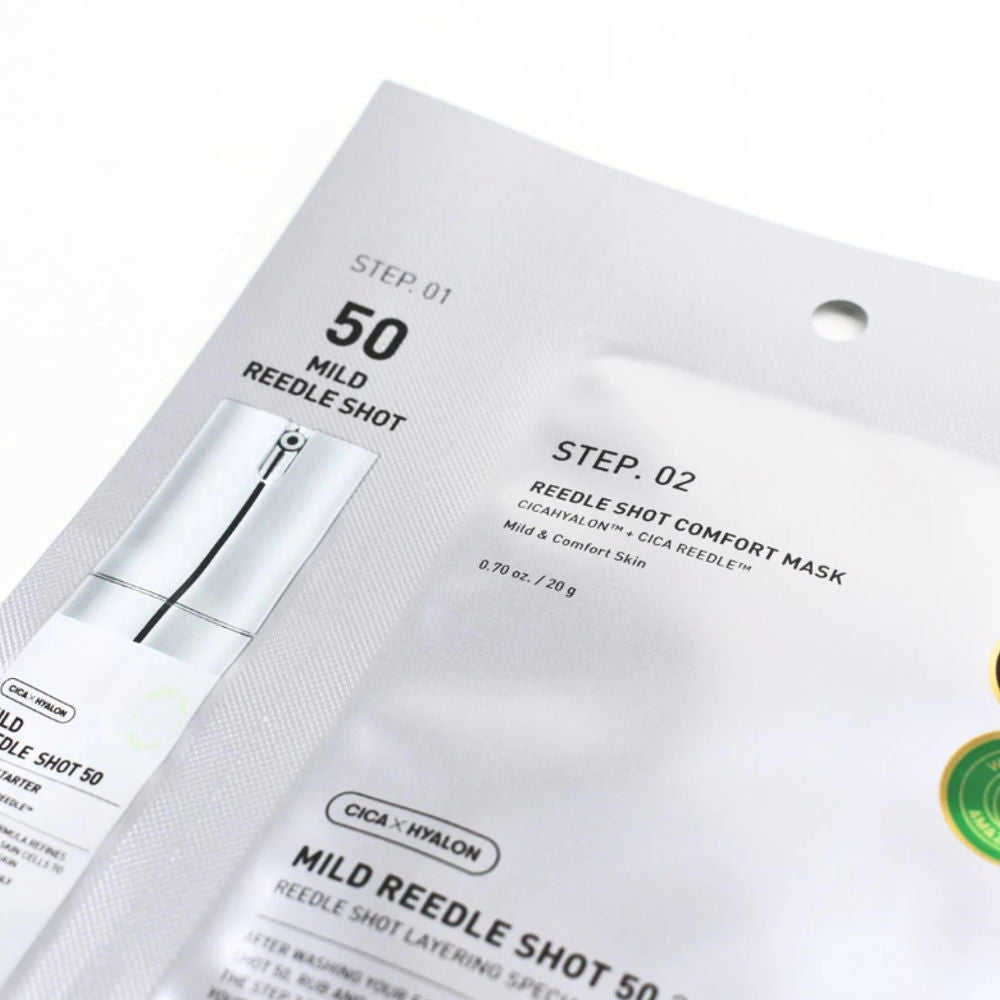 K Beauty VT Cosmetics Mild Reedle Shot 50 2 Step Mask mit EAN 8803463006020 Koreanische Kosmetik Korean Skincare
