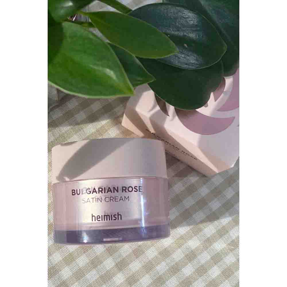 Korean kosmetik Heimish Bulgarian Rose Satin Cream EAN 8809481760890 K-Beauty Koreanische Skincare