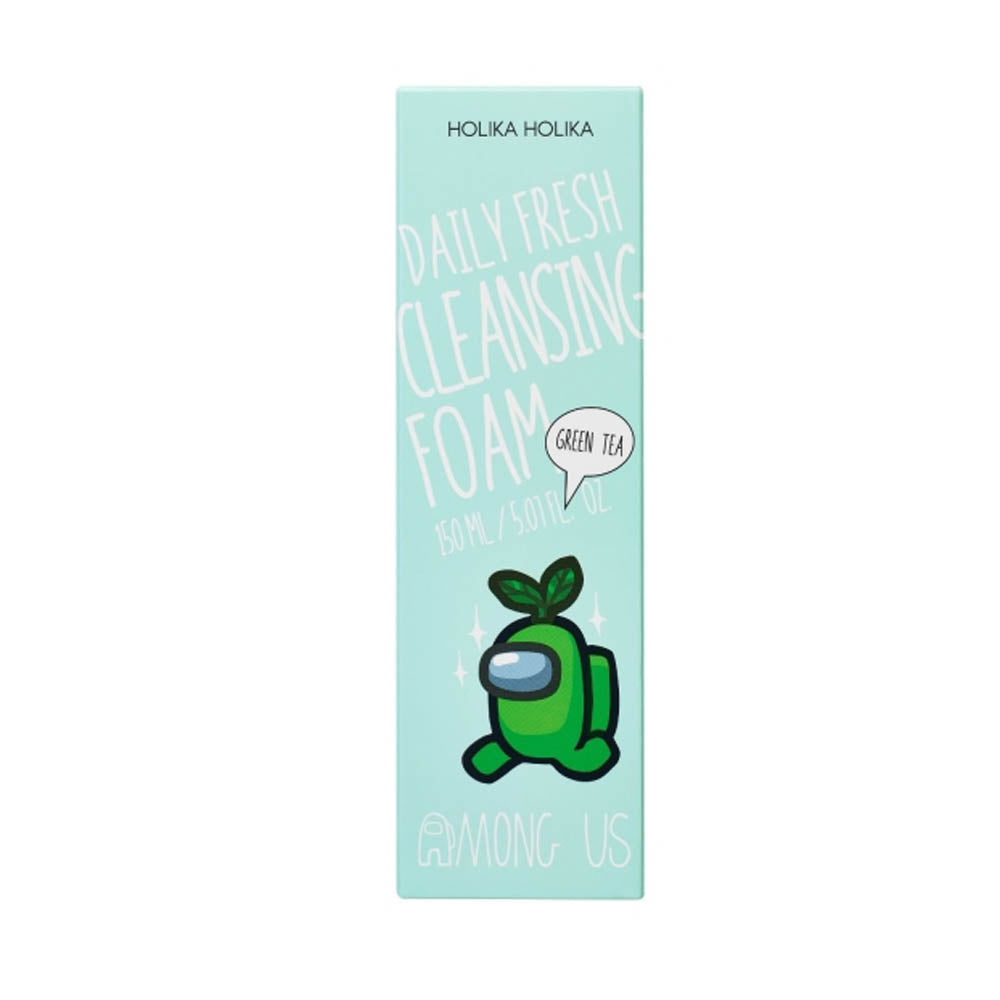 Korean kosmetik Holika Holika Daily Fresh Cleansing Foam Green Tea Among us EAN 8806334389833 K-Beauty Koreanische Skincare