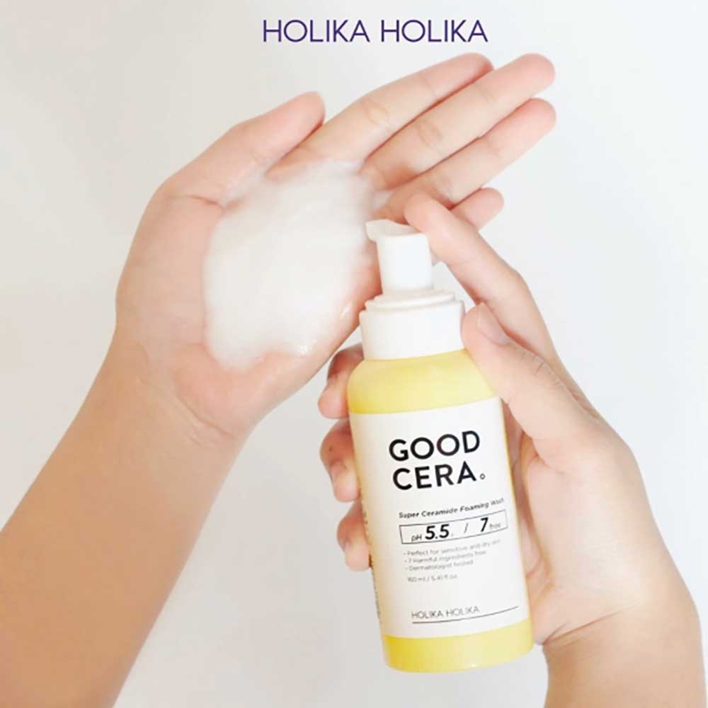 Korean kosmetik Holika Holika Skin and Good Cera Foaming Wash Sensitive EAN 8806334369514 K-Beauty Koreanische Skincare