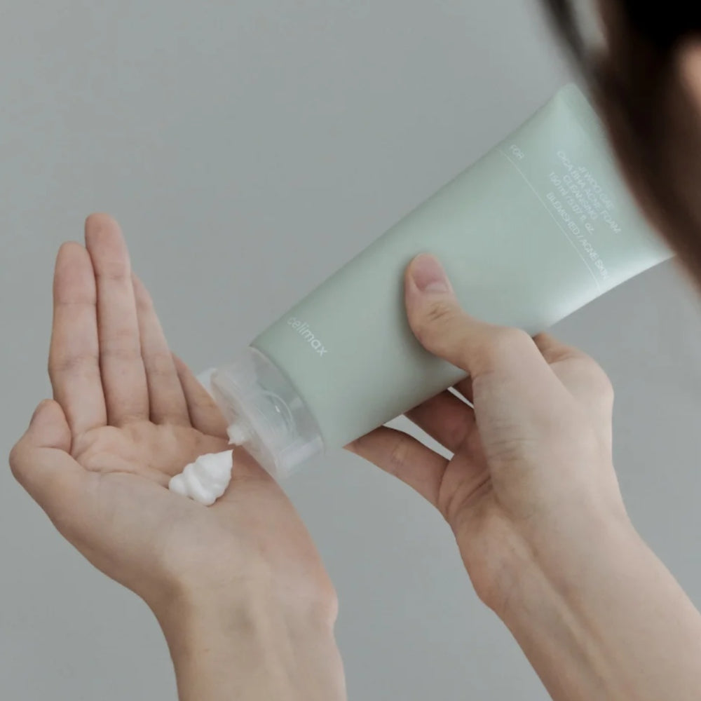  Korean Skincare Celimax  Ji Woo Gae Cica BHA Acne Foam Cleansing 150 ml mit EAN 8809783324097Koreanische Kosmetik K-Beauty 