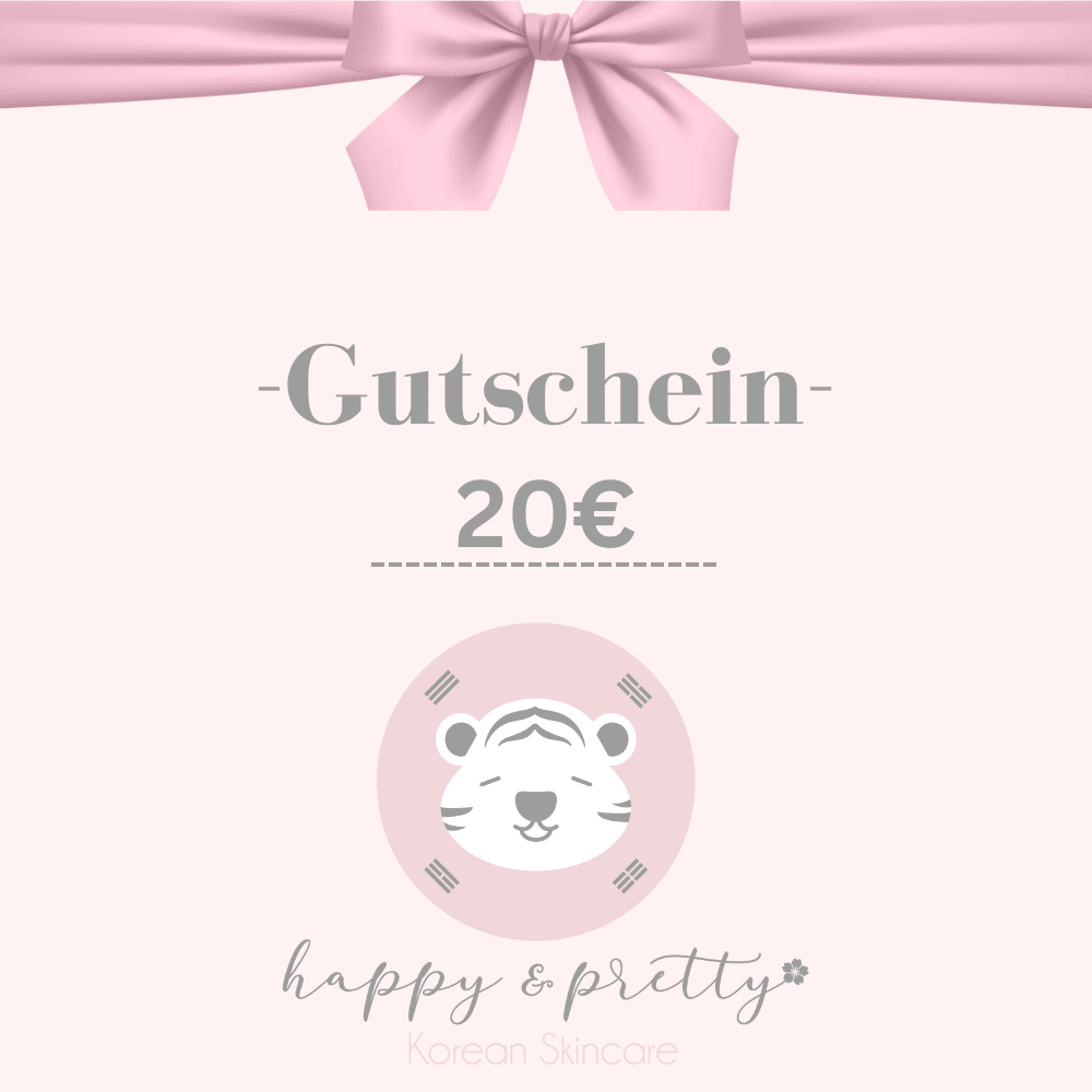 Koreanische Kosmetik Happy and Pretty Gutschein 20 Euro K-Beauty Korean Skincare