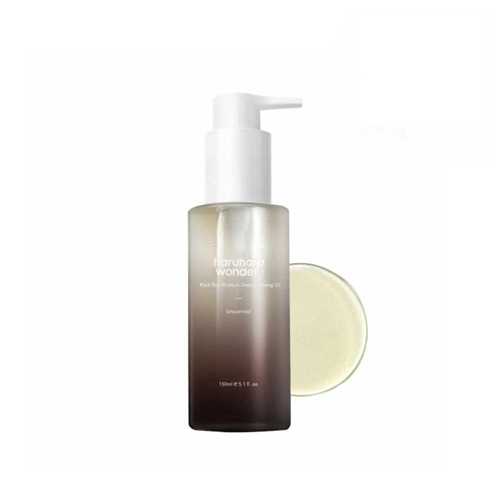 K-Beauty HaruHaru Wonder Black Rice Moisture Deep Cleansing Oil 150ml EAN 8809532221349 Korean Skincare Koreanische Kosmetik