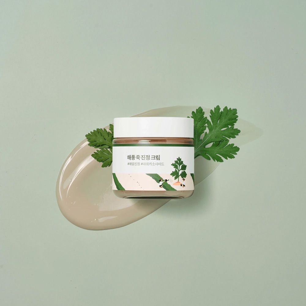 Koreanische Kosmetik Round Lab Mugwort Calming Cream 80 ml EAN 8809738605721 K Beauty Korean Skincare