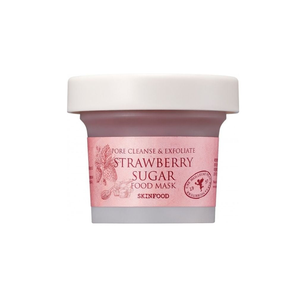 K-Beauty SKINFOOD Strawberry Sugar Mask Wash Off mit EAN 8809153102010 Koreanische Kosmetik  