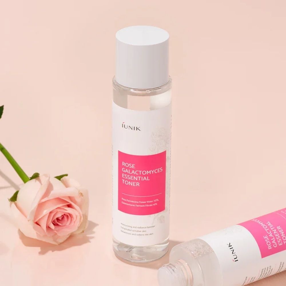 Koreanische Kosmetik iUNIK Rose Galactomyces essential toner 200 ml EAN 8809429955784 K Beauty