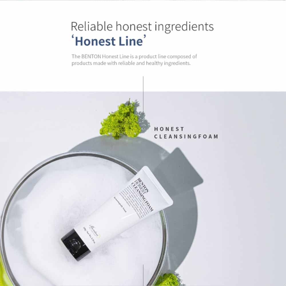 Koreanische Skincare BENTON Honest Cleanings Foam 150 g mit EAN 8809540510251 K-Beauty Kosmetik