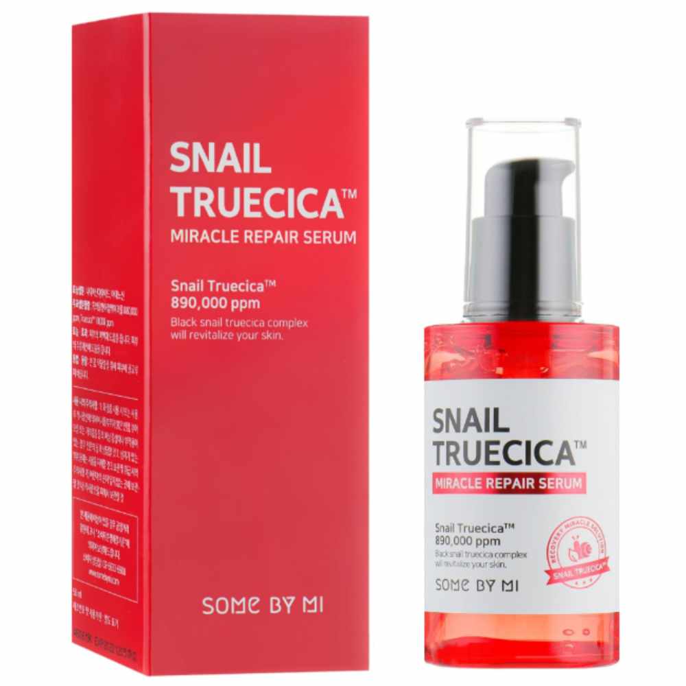 Serum Koreanische Kosmetik SOME BY MI Snail True CICA Miracle Repair Serum mit EAN 8809647390275 K-Beauty Korean Skincare