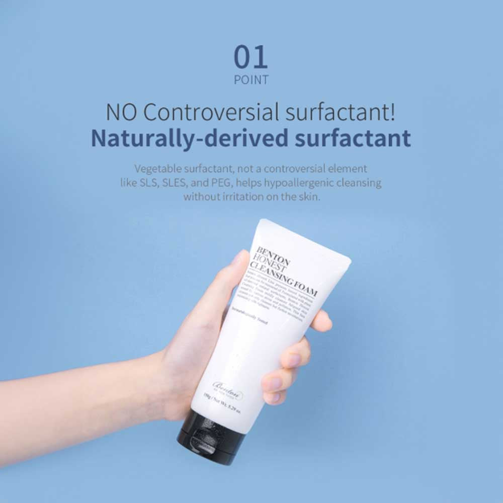 Sued Koreanische Skincare BENTON Honest Cleanings Foam 150 g mit EAN 8809540510251 K-Beauty Korean