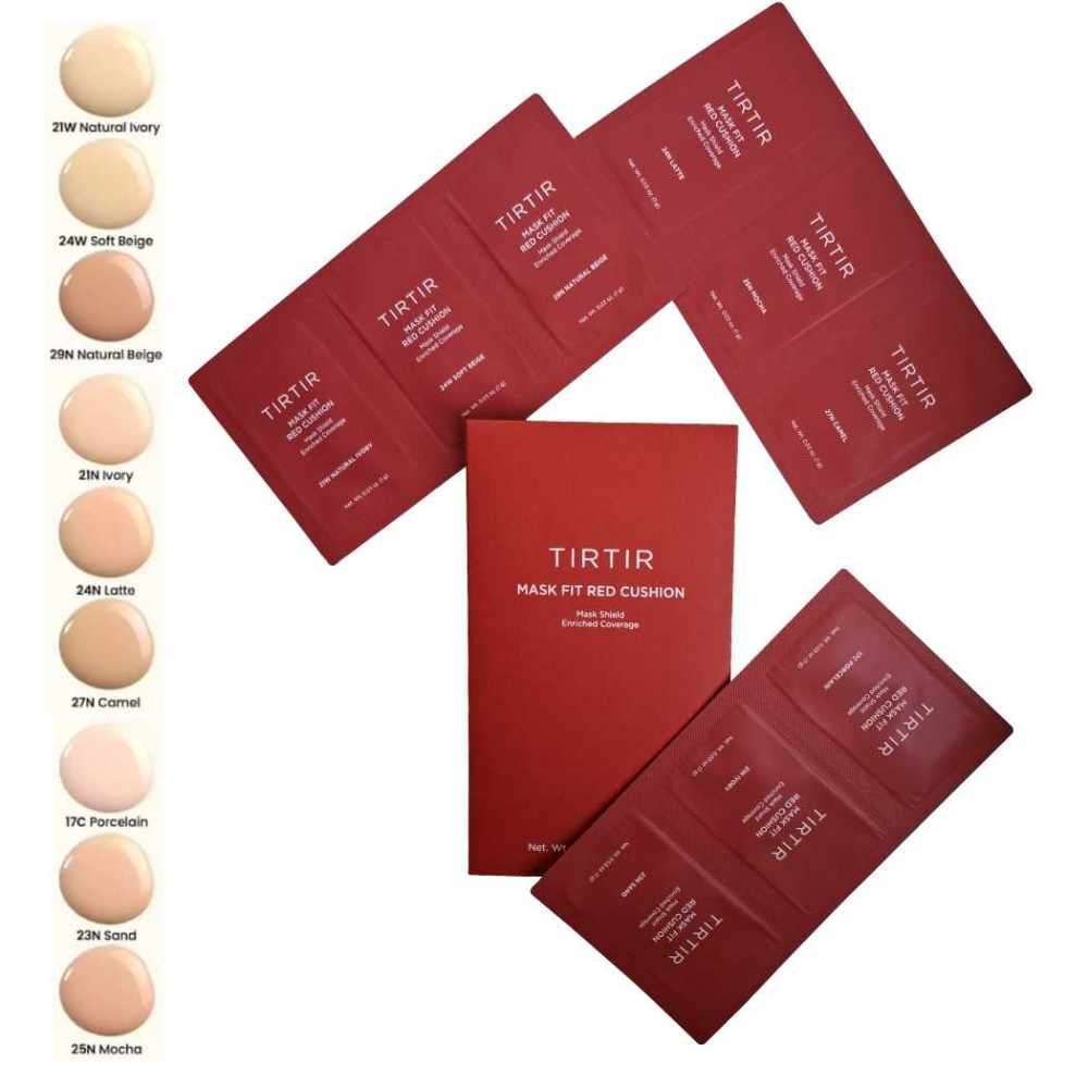 TIR TIR | Mask Fit Red Cushion - Mask Shield Enriched Coverage - 1 gx 9ea