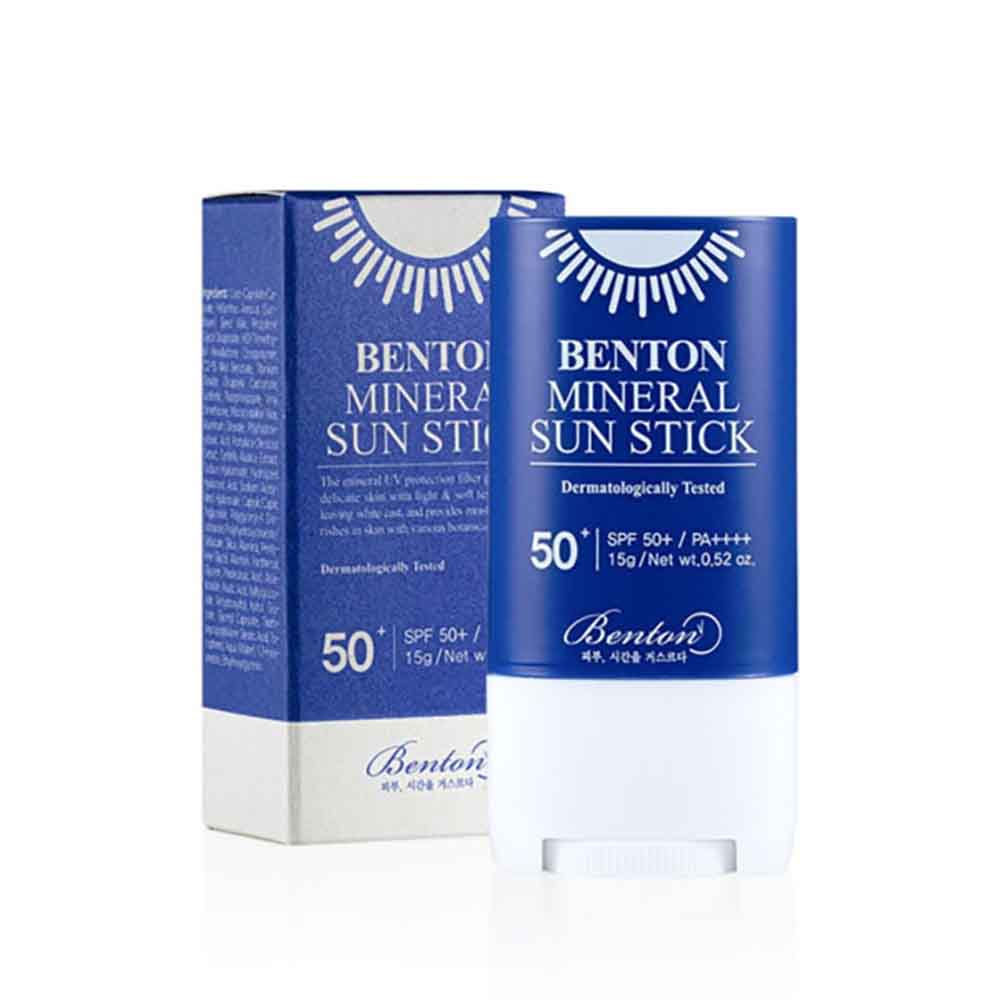 Verpackung Koreanische Kosmetik BENTON Mineral Sun Stic K-Beauty Korean Skincare