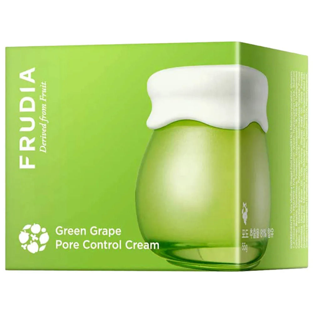 K Beauty FRUDIA Green Grape Pore Control Cream  55 g mit EAN 8803348030157 Koreanische Kosmetik 