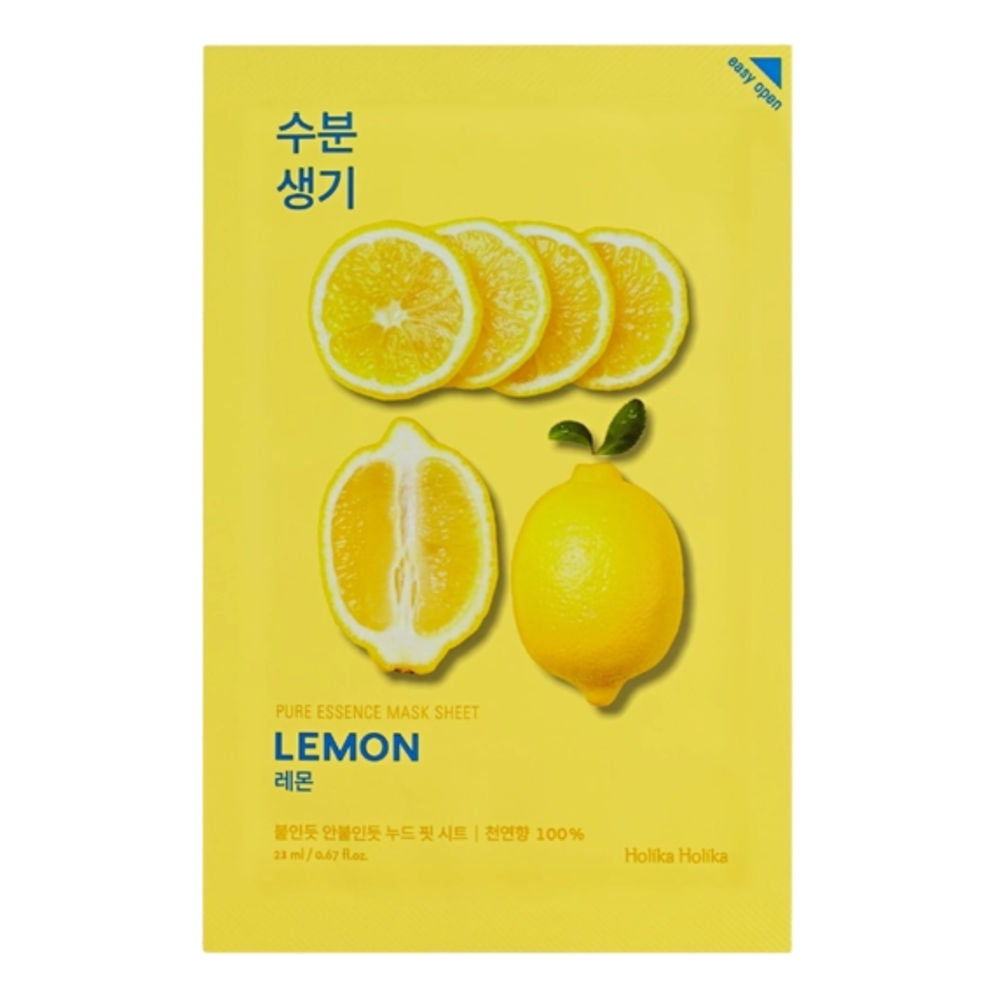 Holika Holika | Pure Essence Mask Sheet - Lemon - 23 ml