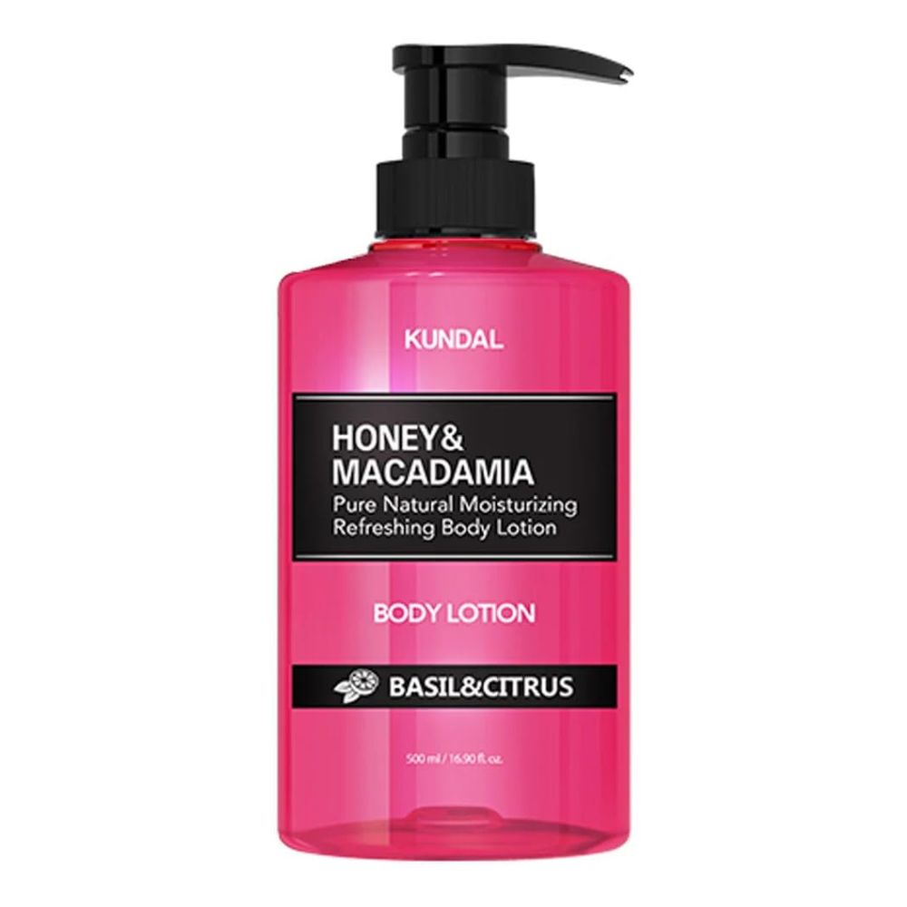 K Beauty KUNDAL Honey and Macadamia Body Lotion Basil and Citrus 500 ml mit EAN 8809568745673 Korean
Skincare Koreanische Skincare