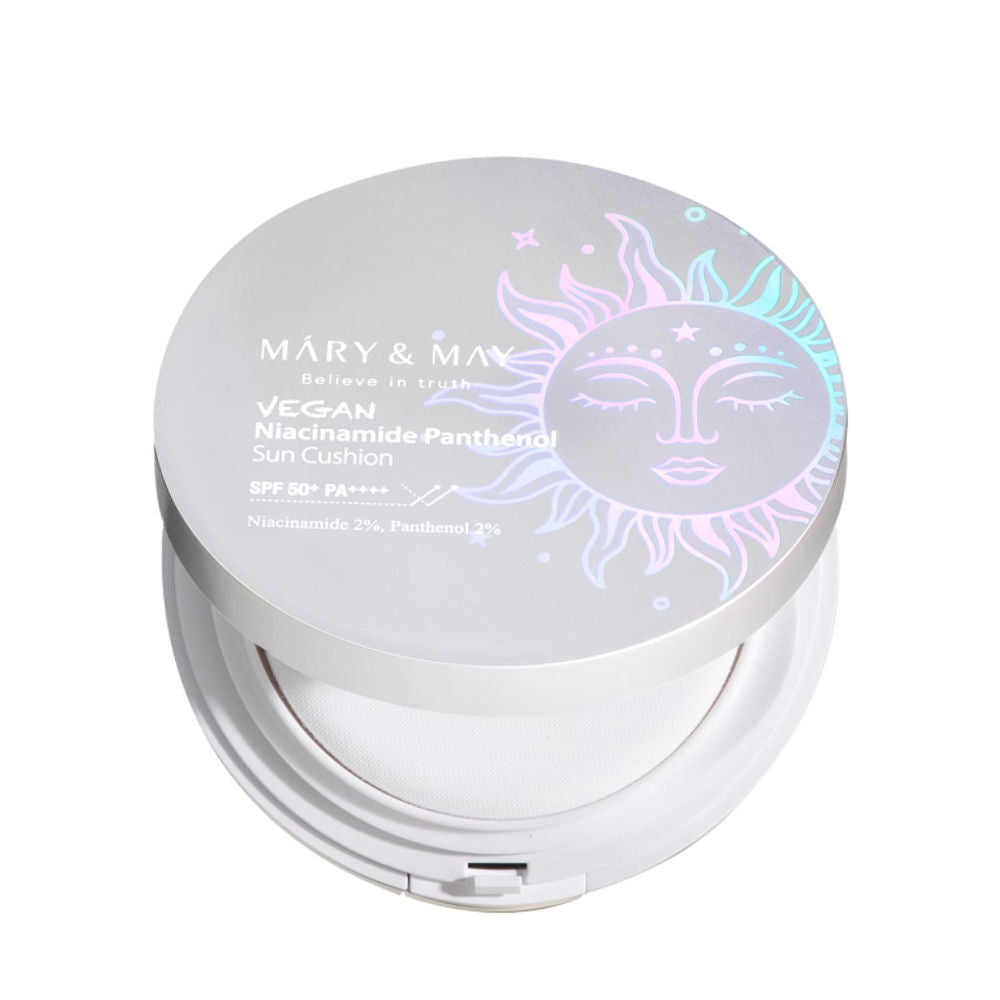 K Beauty Mary May Vegan Niacinamide Panthenol Sun Cushion SPF50 PA 25g EAN 8809670682040 Korean Skincare Koreanische Kosmetik
