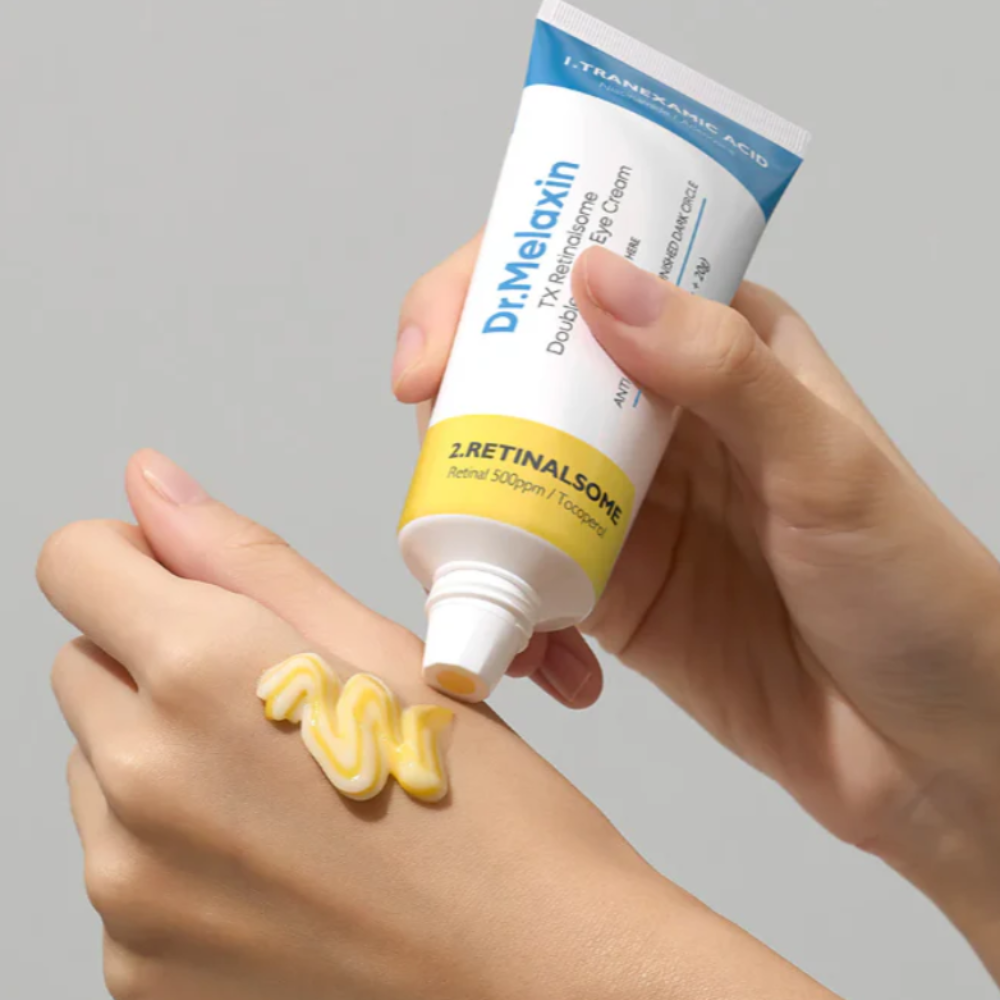 Korean Skincare Dr. Melaxin TX Retinalsome Double Effect Eye Cream 40 g mit EAN 8809886481413 Koreanische Kosmetik  K beauty 